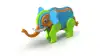 Early education wooden toys for boys and girls, movable and educational toys for the joint parts of traffic animals Specification image